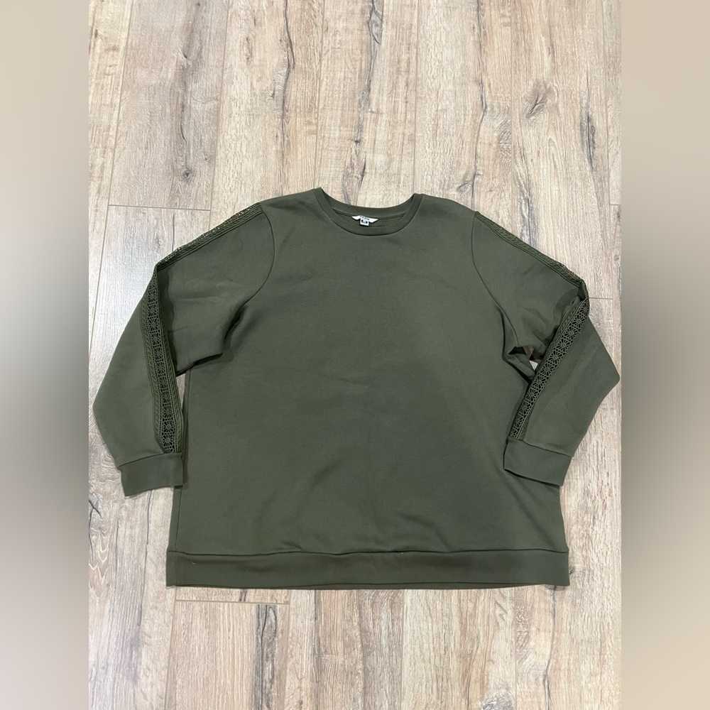 Green sweater